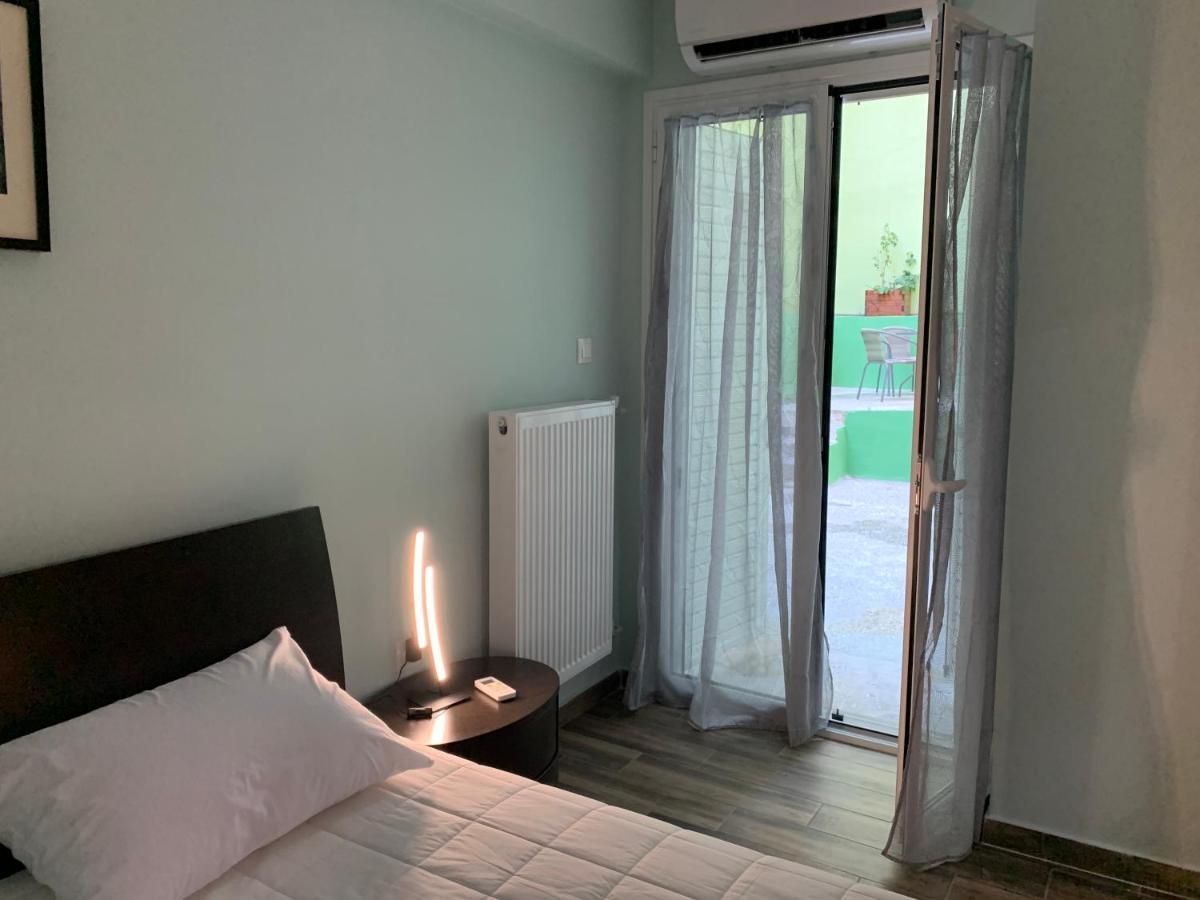 Cozy Garden Apartment Athene Buitenkant foto